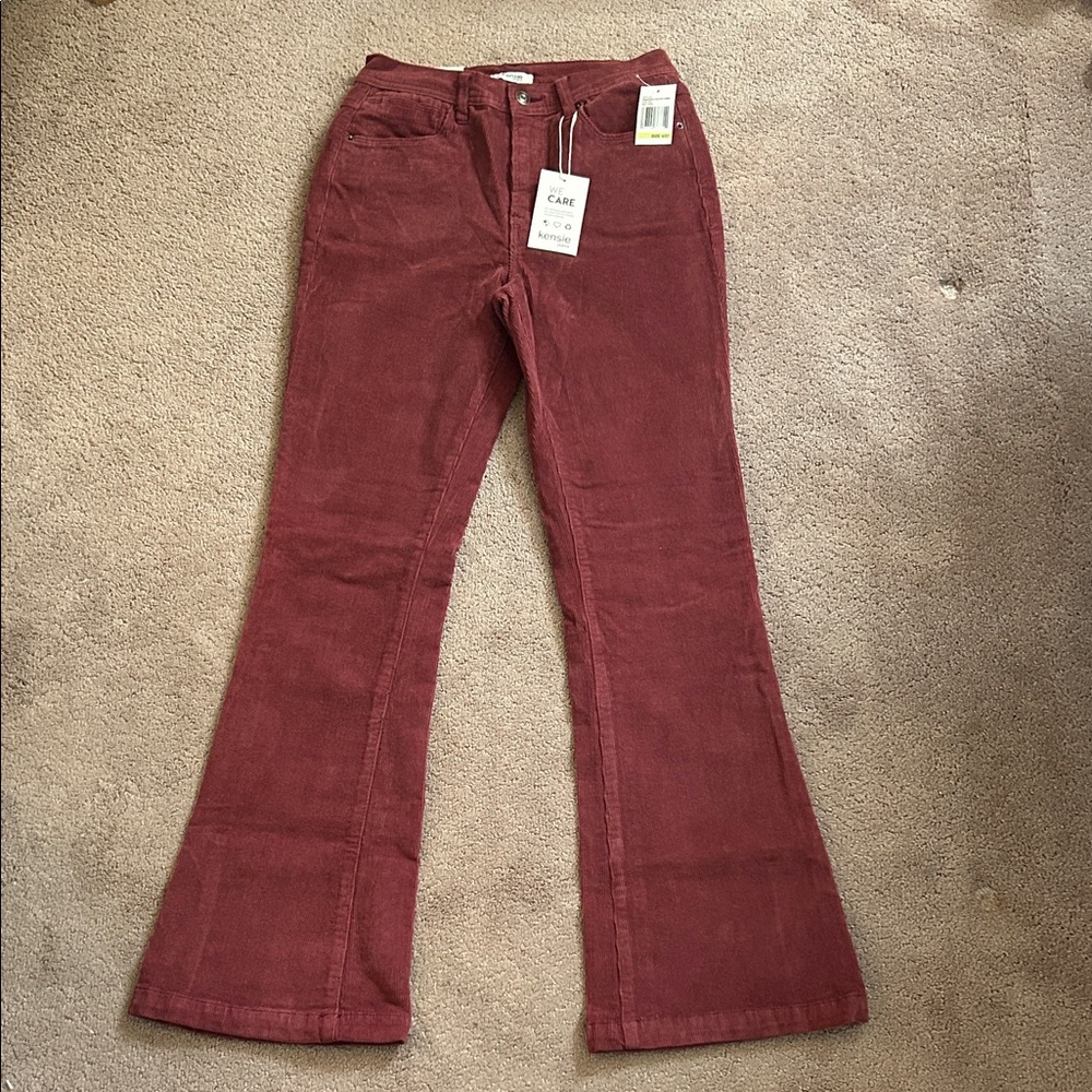NWT Kensie Corduroy Boot Cut Pants